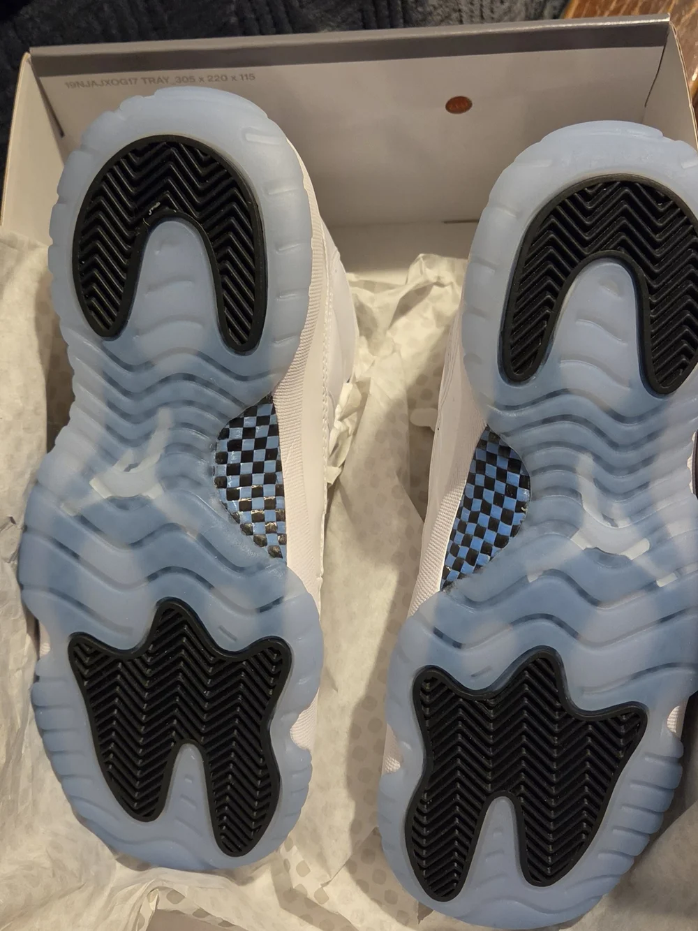Jordan Air Jordan 11 Retro GS White / Legend Blue / Black Box Label